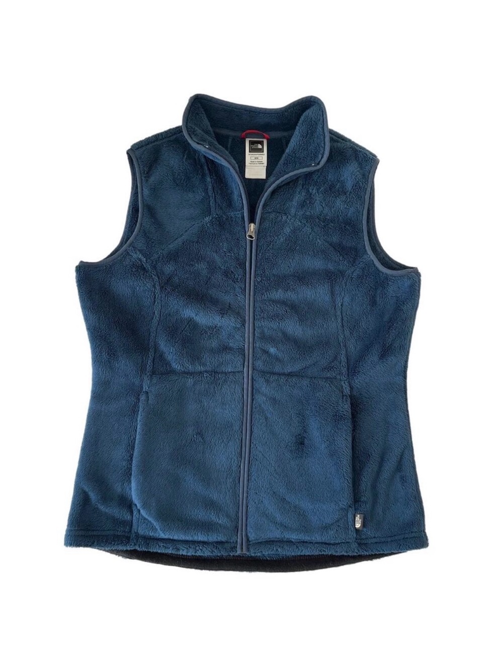 The North Face Women Navy Blue Fleece Vest XL cozy